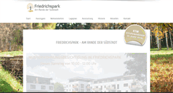 Desktop Screenshot of friedrichspark.com